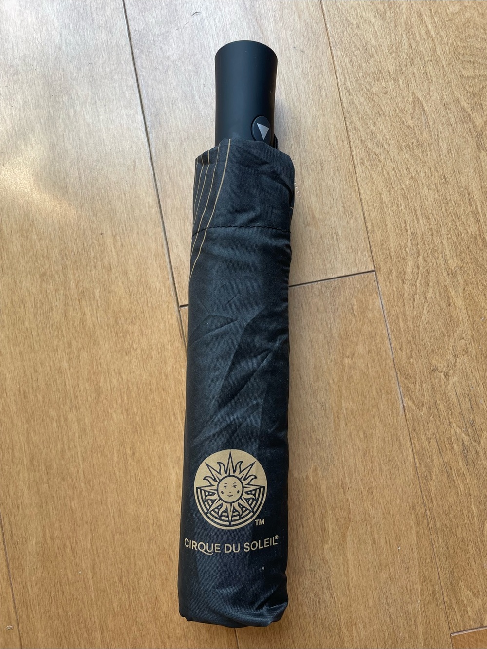 Cirque du Soleil Black Compact Umbrella